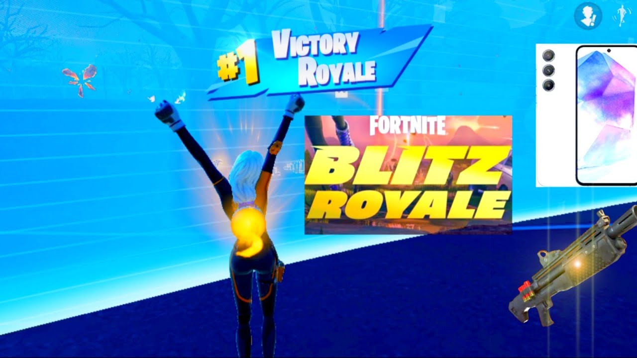 FORTNITE BLITZ ROYALE SOLO, MOBILE PLAYER GAMEPLAY🎮
