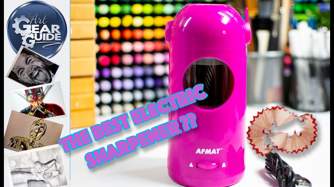The Best Electric Sharpener? AFMAT Auto Feed and Eject Electric Sharpener