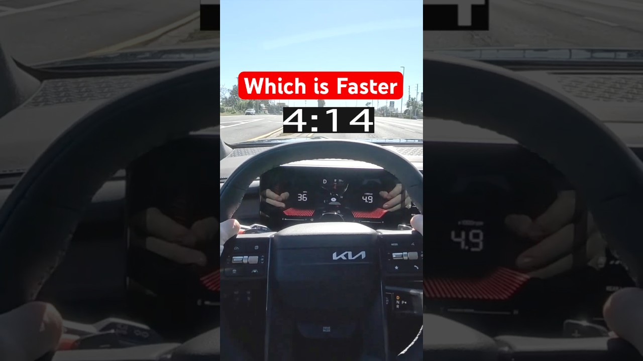 2027 Kia Telluride vs 2025 Kia Telluride 0-60 #shortsvide #carreview