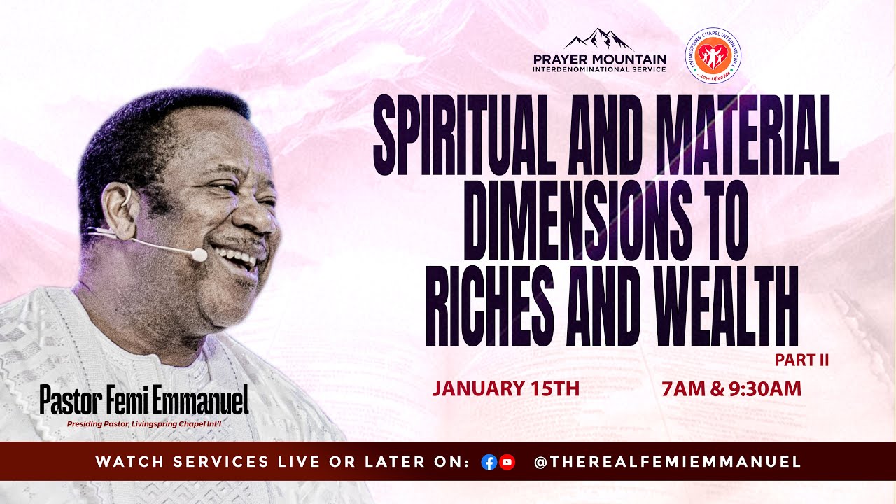 Prayer Mountain Interdenominational Service, 1st Service