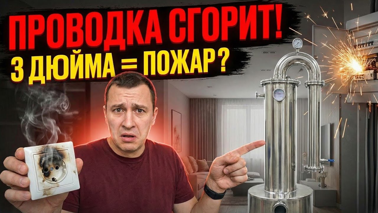 3-дюймовая колонна: Почему твоя проводка сгорит? Честный разбор минусов