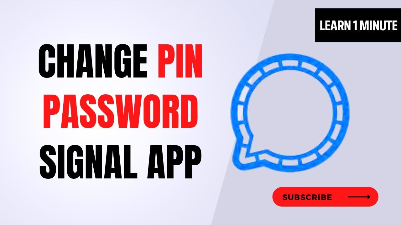 How to Change Pin in Signal App | how to change signal pin on mobile | Change Signal Password 