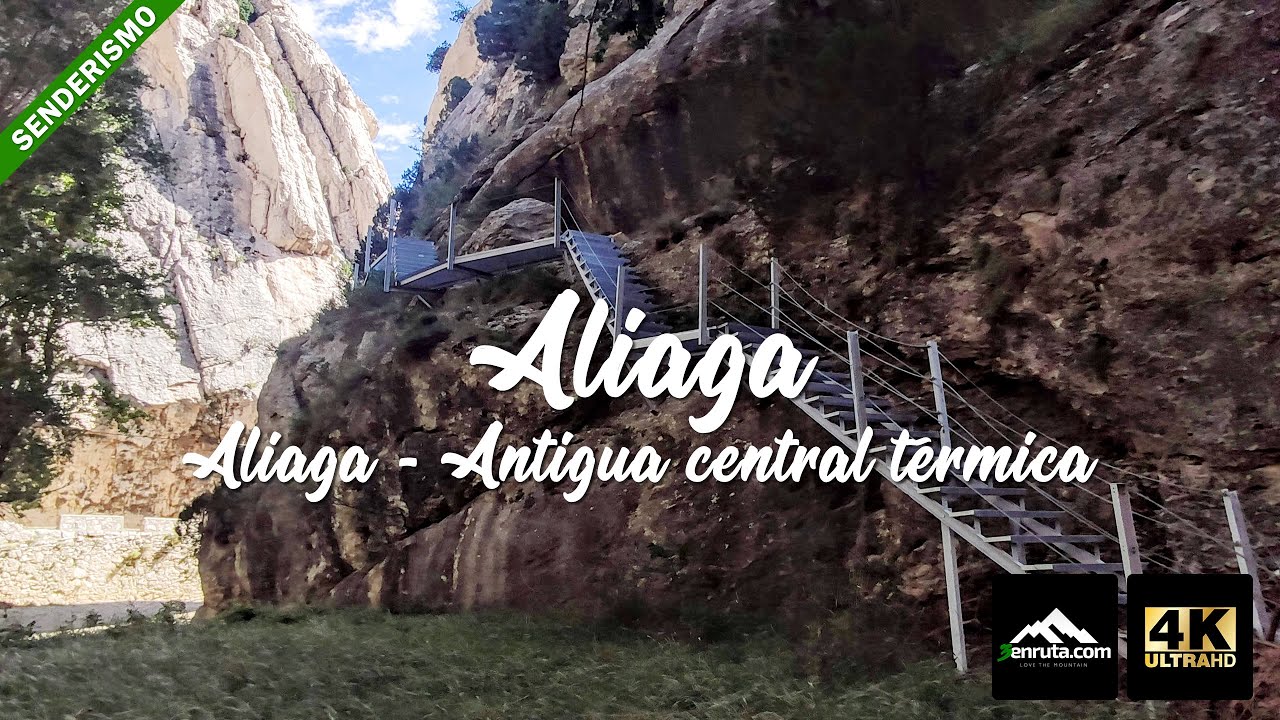 Senda fluvial de Aliaga - Desde Aliaga a la antigua central térmica