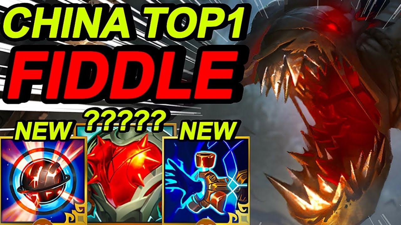 Wild Rift China Top1 Fiddle Sticks Jungle - Top1 Fiddle New Build Runes - Sovereign Rank Gameplay