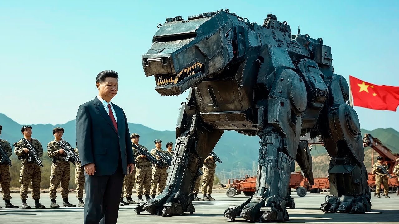 Finalmente: CHINA Exhibe sus Letales PERROS ROBOT para Operaciones de Combate