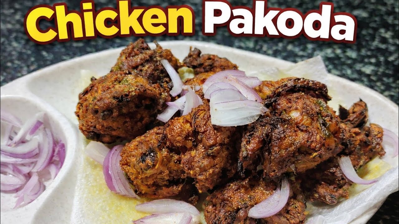 Street Style Chicken Pakora Recipe #chickenpakoda #chickenrecipe #homemaderecipe #food 🍗🔥