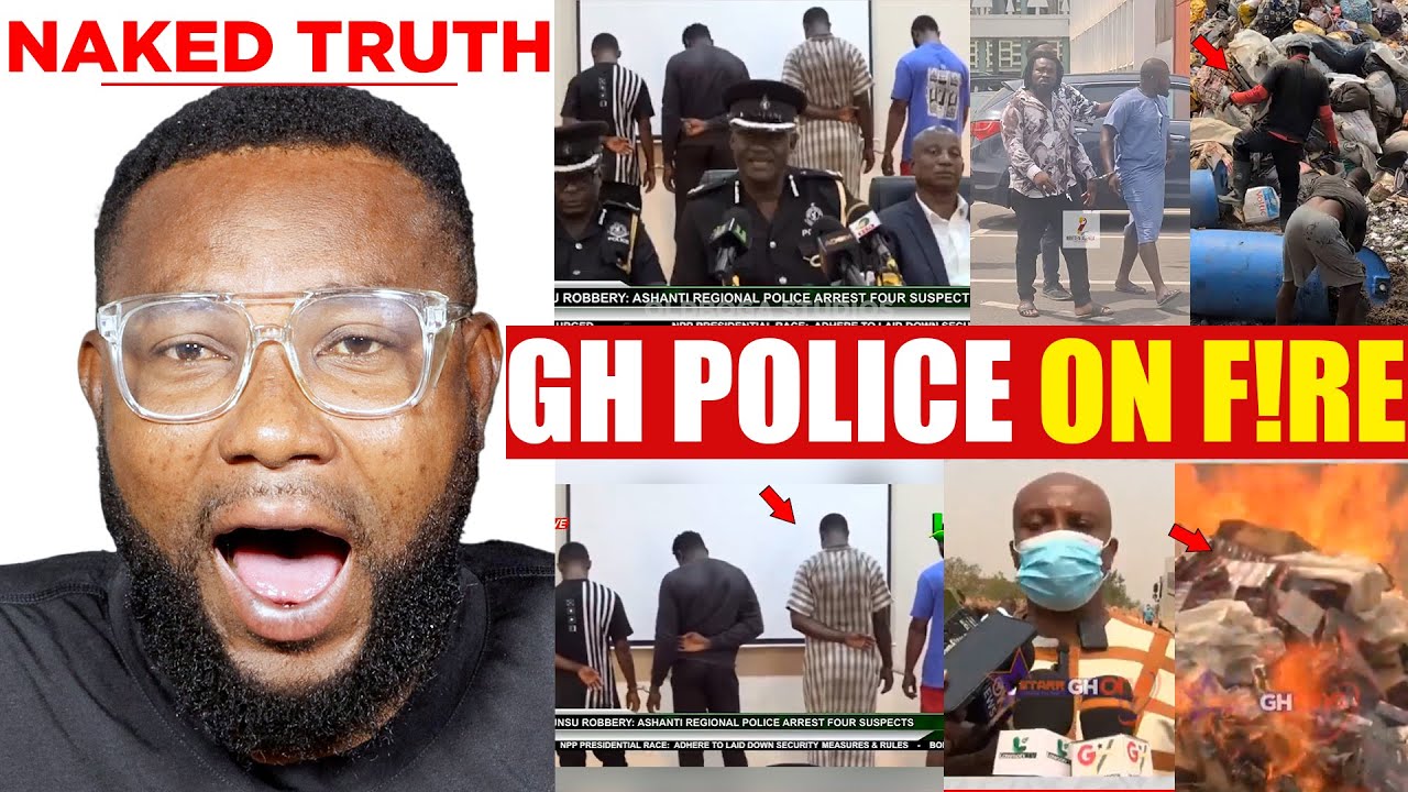 😳Another Arm R0bbers arrested. Narcotics destroy large quantity of seized WEED. US bogas clash.etc