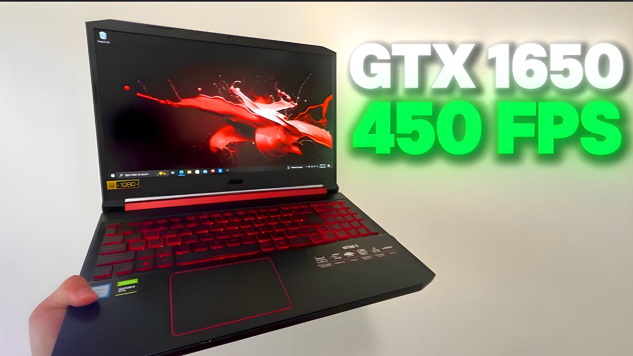 Optimizing a GTX 1650 Gaming Laptop For 500 FPS