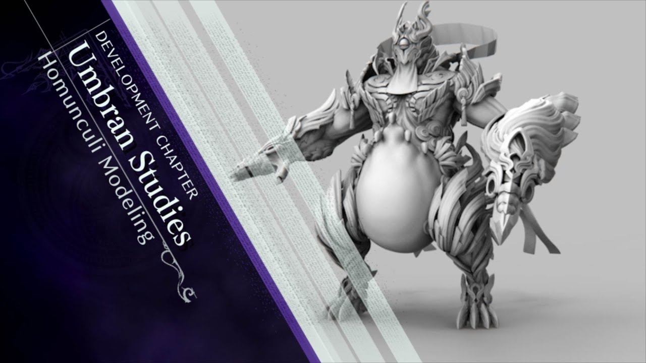 Umbran Studies - Homunculi Character Modeling