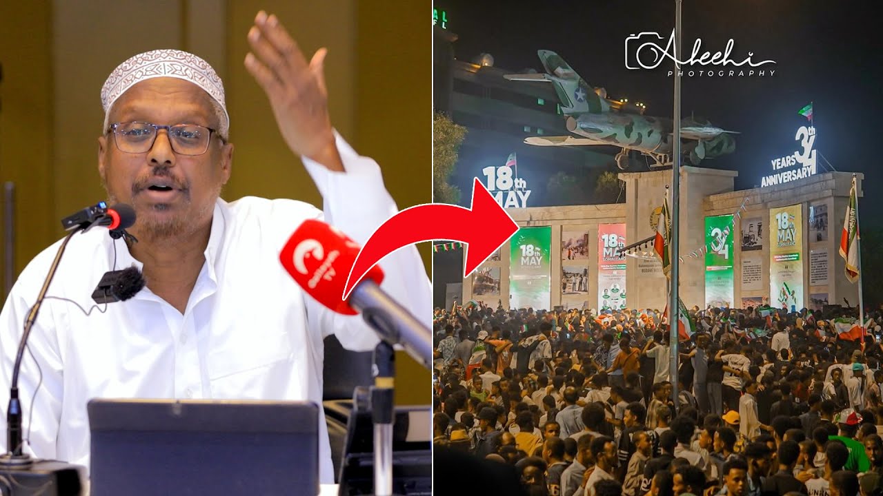 Sheekh Mustafe Haaruun oo si adag uga hadlay debaal-degyada 18 May.