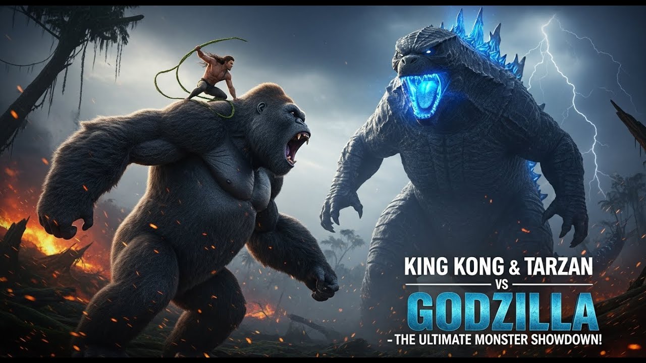 king kong tarzan vs godzilla the ultimate monster showdown