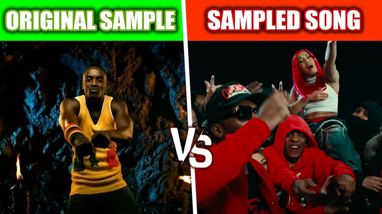ORIGINAL SAMPLE VS SAMPLED RAP SONGS 2022