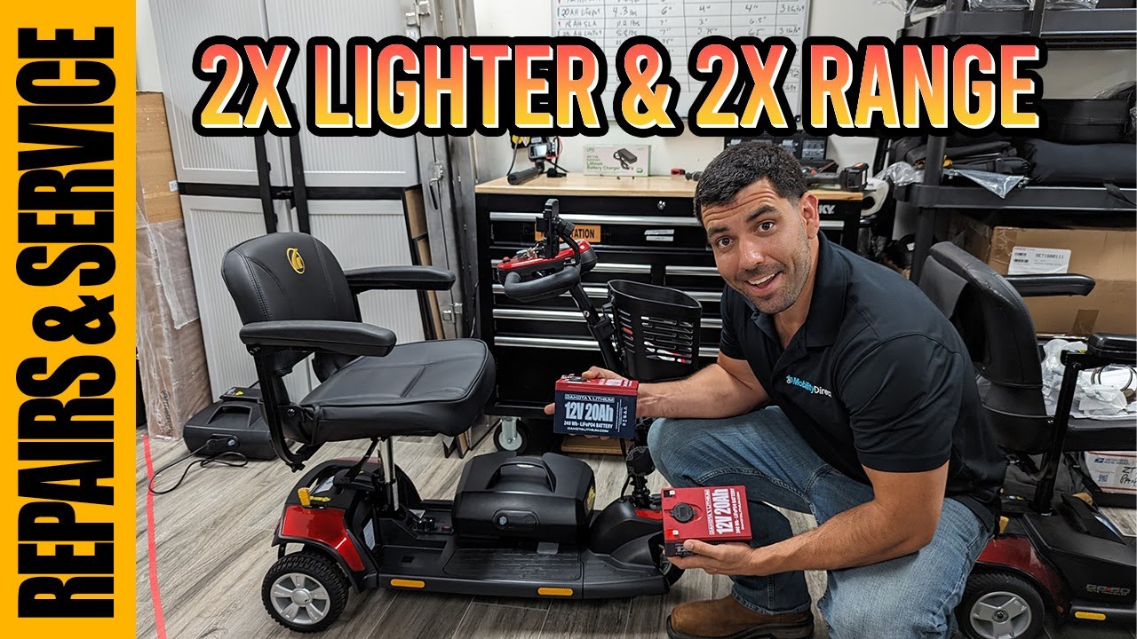 🔋Buzzaround XL Lithium Battery Upgrade - 2x Range, 50% Lighter!