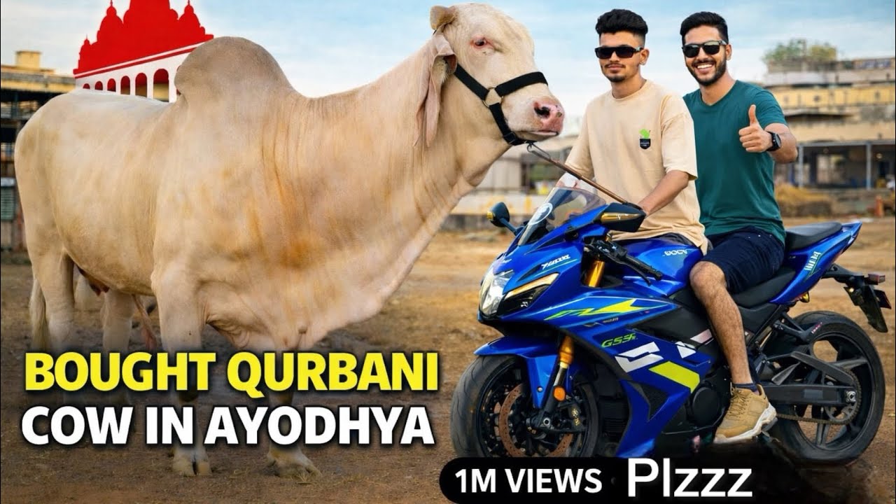 Alhamdulillah ❤️ We finally bought our beautiful Qurbani cow!