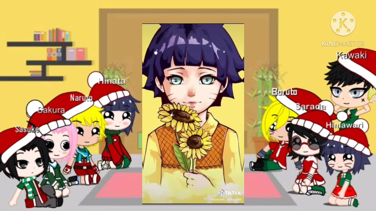 react de natal e 10K {Naruhina,Sasusaku e Borusara}