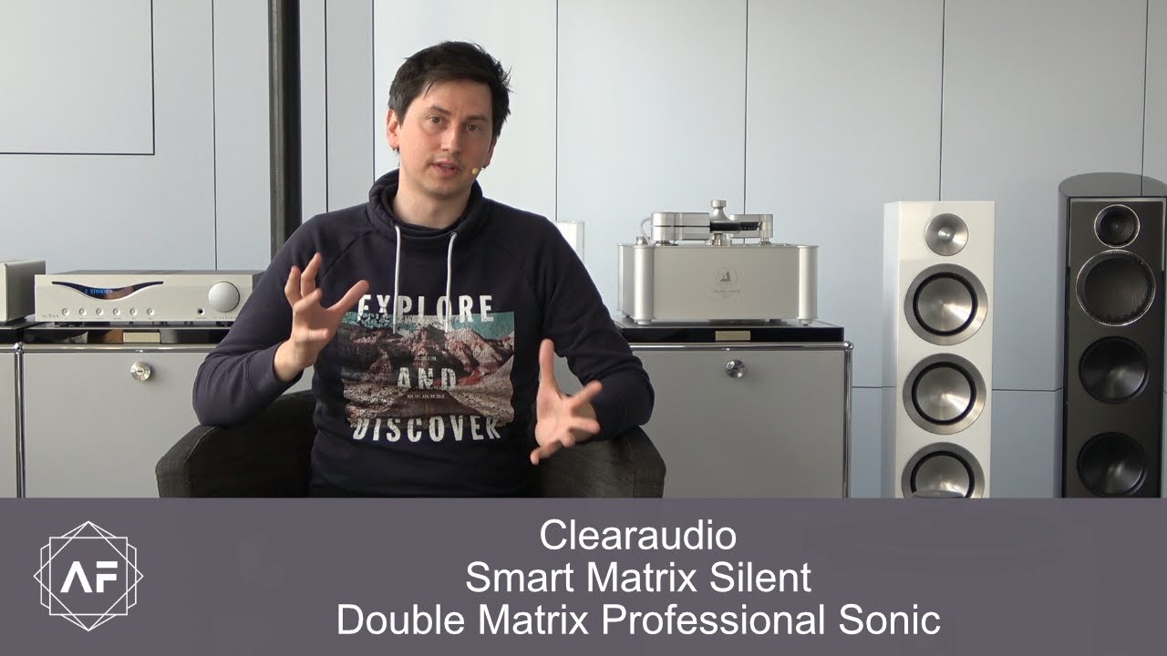 Clearaudio Smart Matrix Silent und Double Matrix Professional Sonic