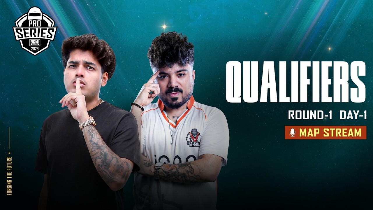 [MAP STREAM] BMPS 2026 | Group C & B | Round 1 - Day 1 #BGMILIVE