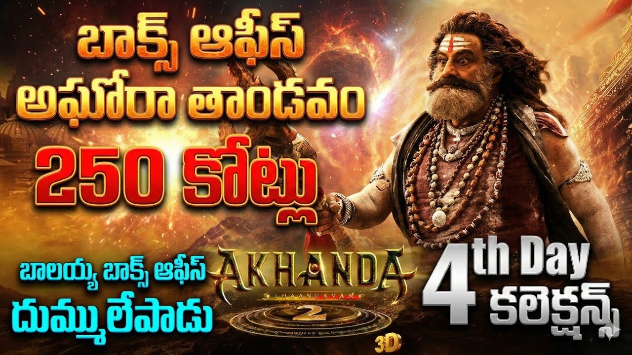 Akhanda 2 Day 4 Box Office Collection | Akhanda 2 4th Day Collections | Akhanda 2 WW Collection