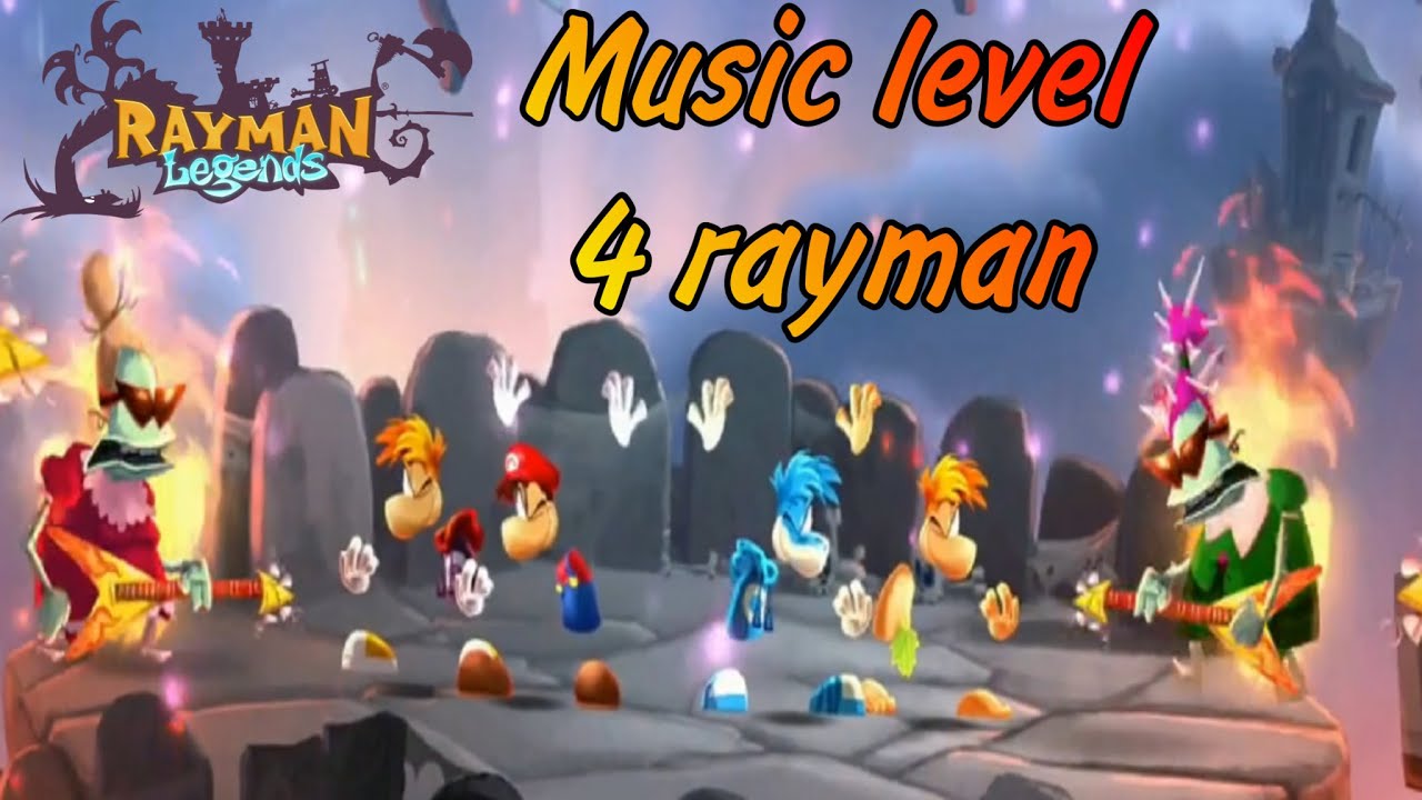 4 rayman music level