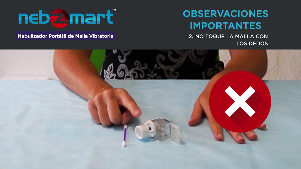 NebZmart - Instrucciones de Limpieza