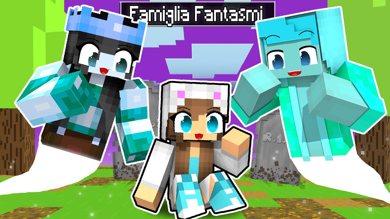 VENGO ADOTTATA DA UNA FAMIGLIA DI FANTASMI SU MINECRAFT!
