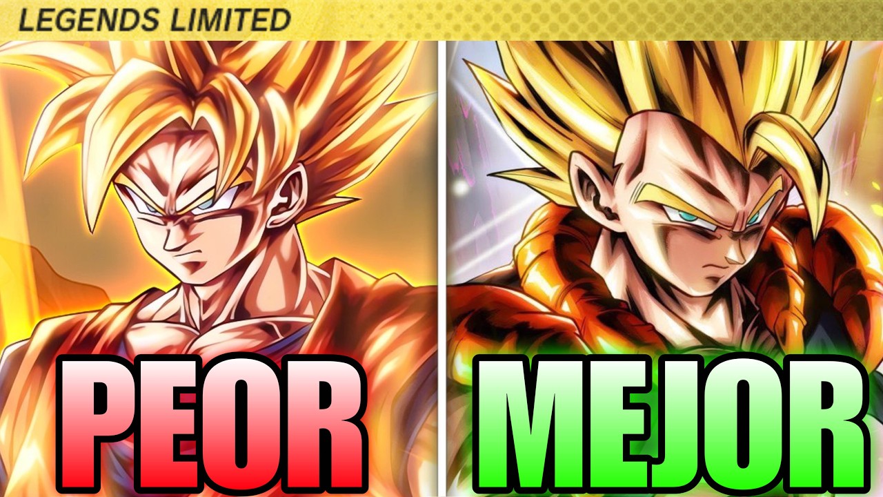 ¡TODOS LOS LEGENDS LIMITED DEL PEOR AL MEJOR EN DRAGON BALL LEGENDS!