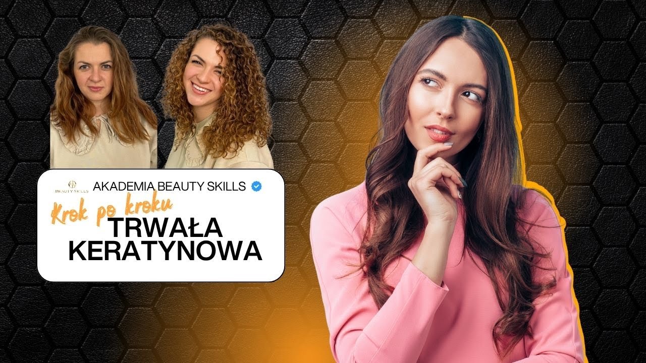 Zwiastun kursu video trwałej keratynowej