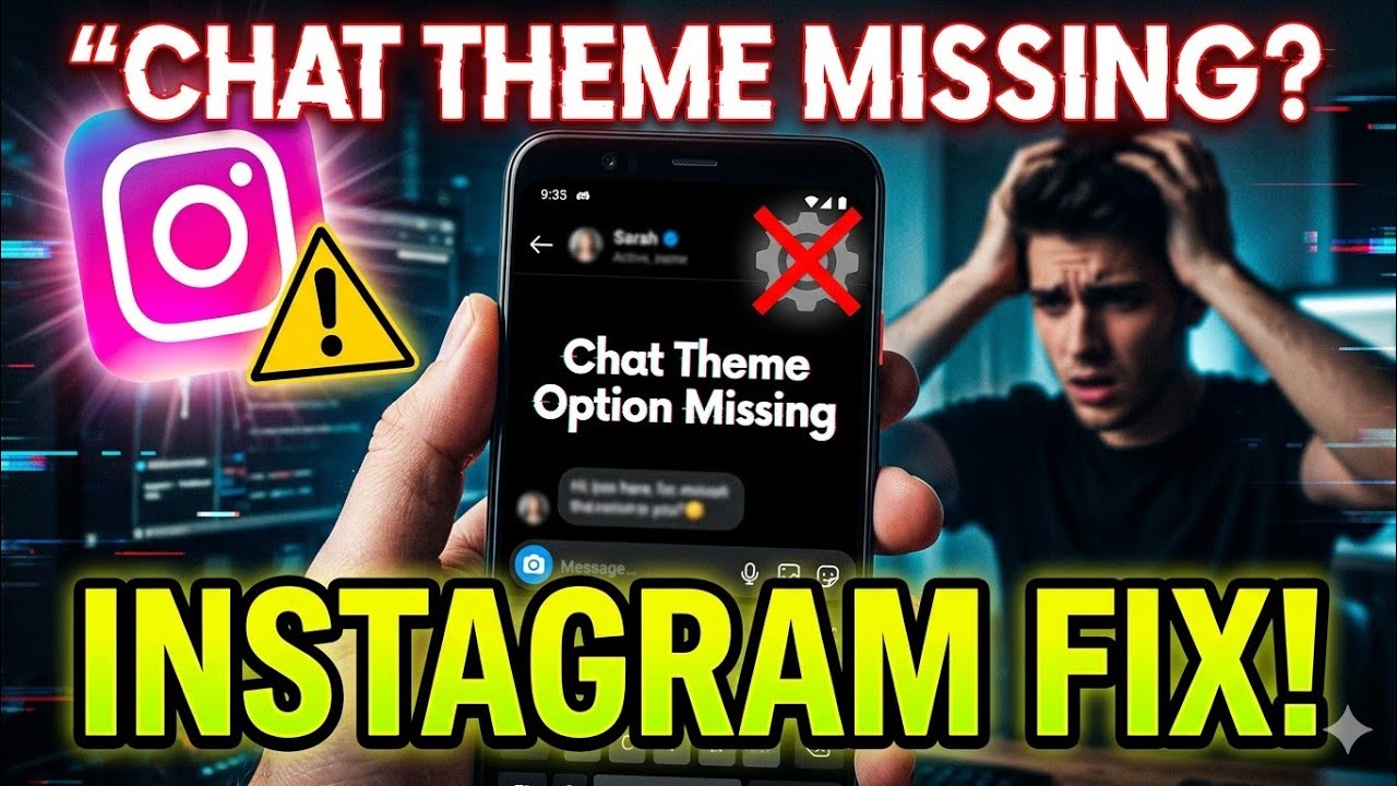 Проблема с отображением темы оформления чата в Instagram (2026)
