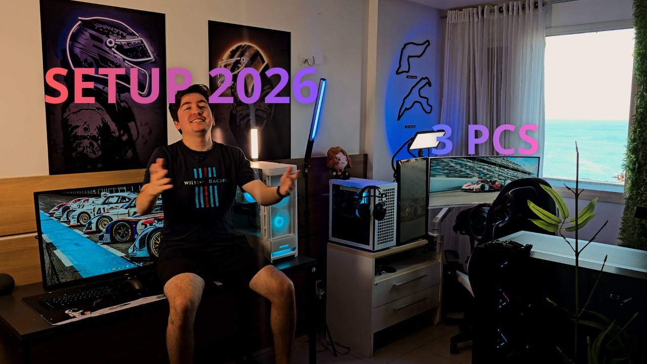 MEU SETUP COM 3 PCS EM 2026