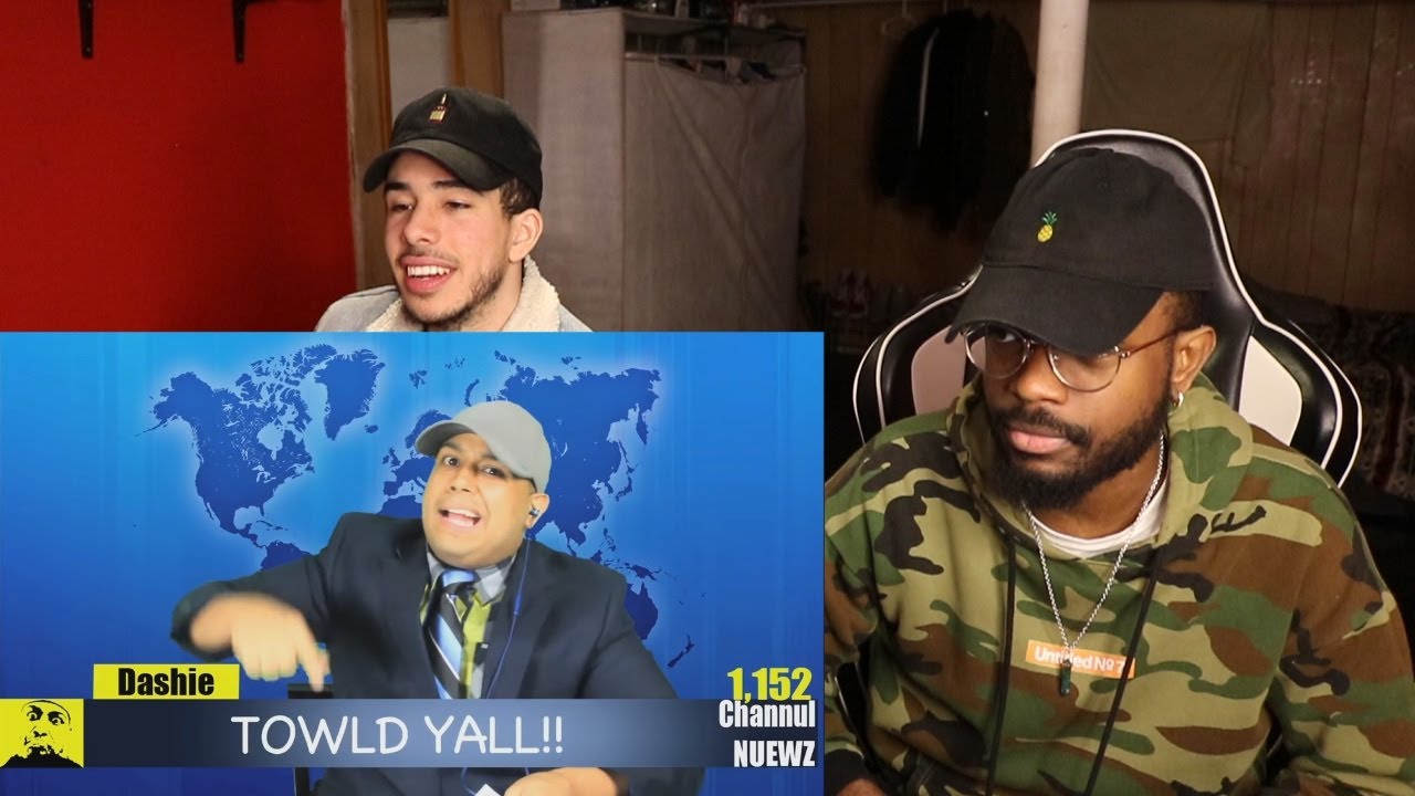 DASHIE'S HILARIOUS! 🤣😂 | GHETTO NEWS ANCHOR 1-2 | REACTION!!