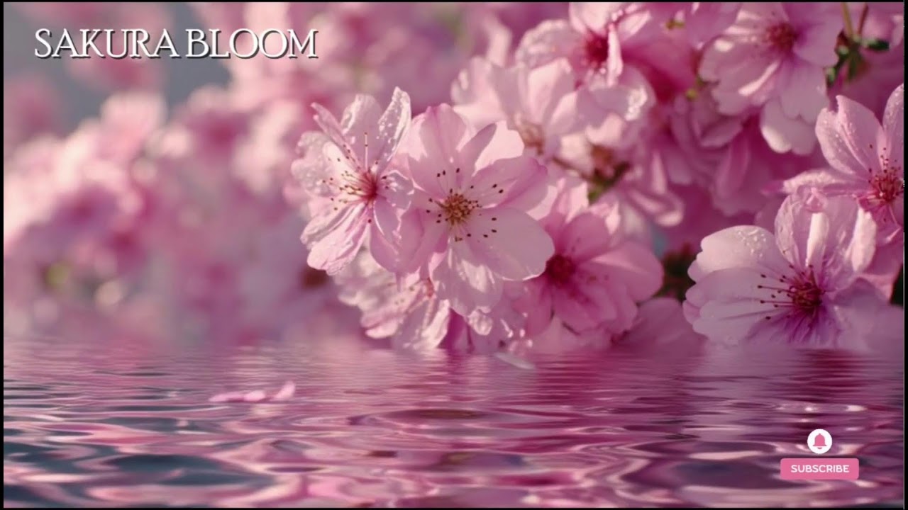 🔴 桜の調べ – 日本庭園の水音と風鈴の癒し | 心を落ち着ける音楽👉 Zen garden + wind chimes vibes.