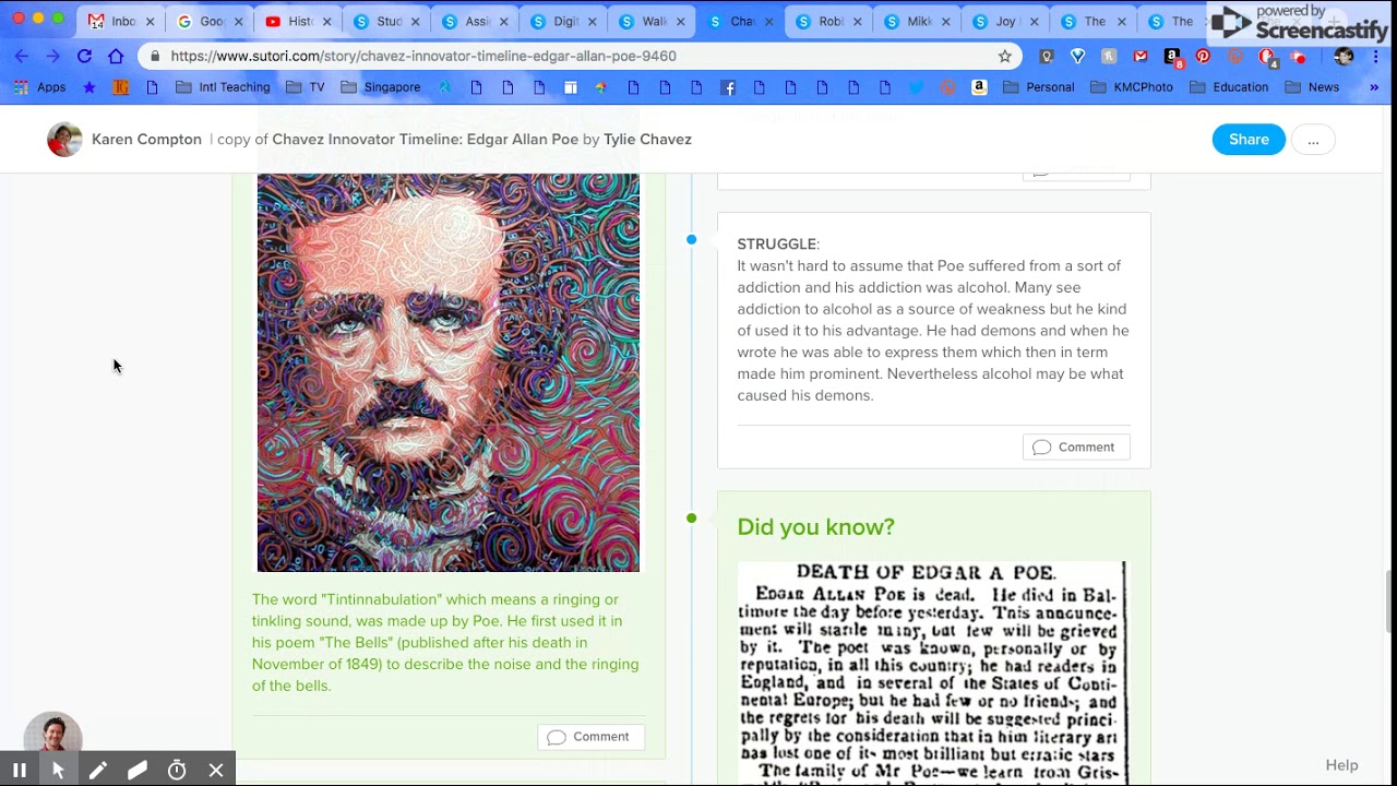 Sutori for English Teachers