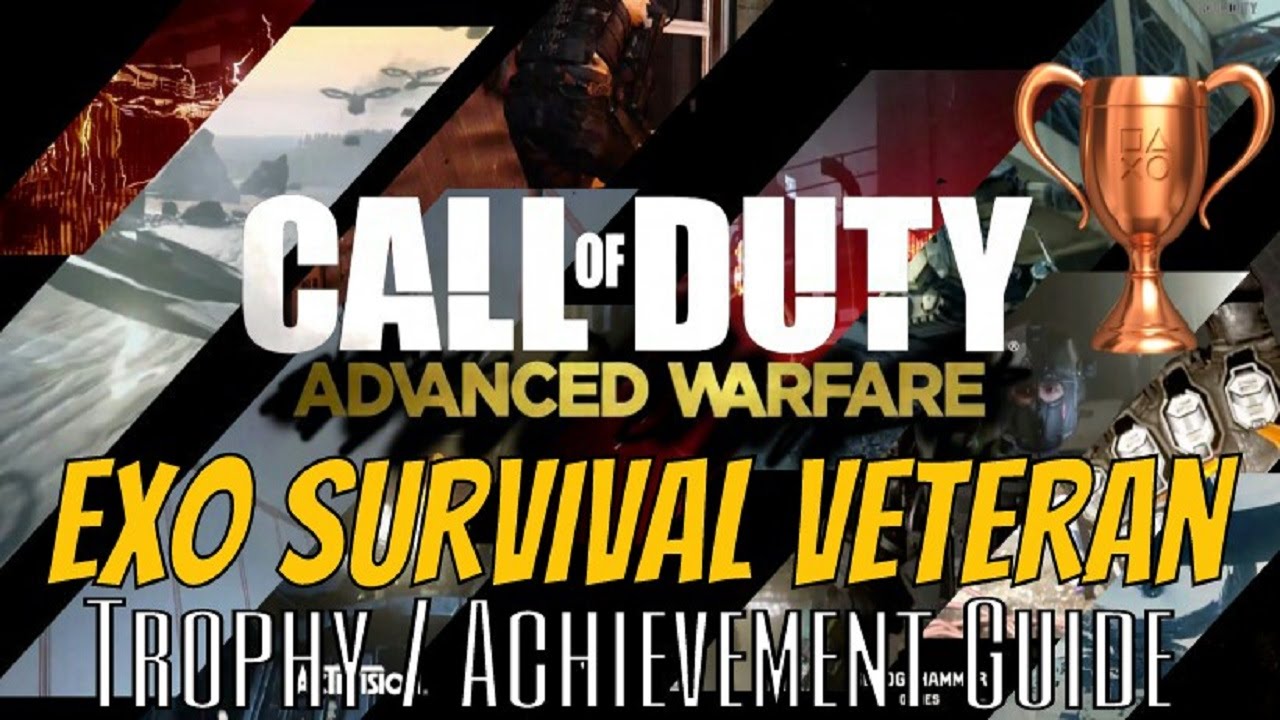 Call of Duty Advance Warfare - Exo Survival Veteran Trophy / Achievement Guide (Fast & Easy)