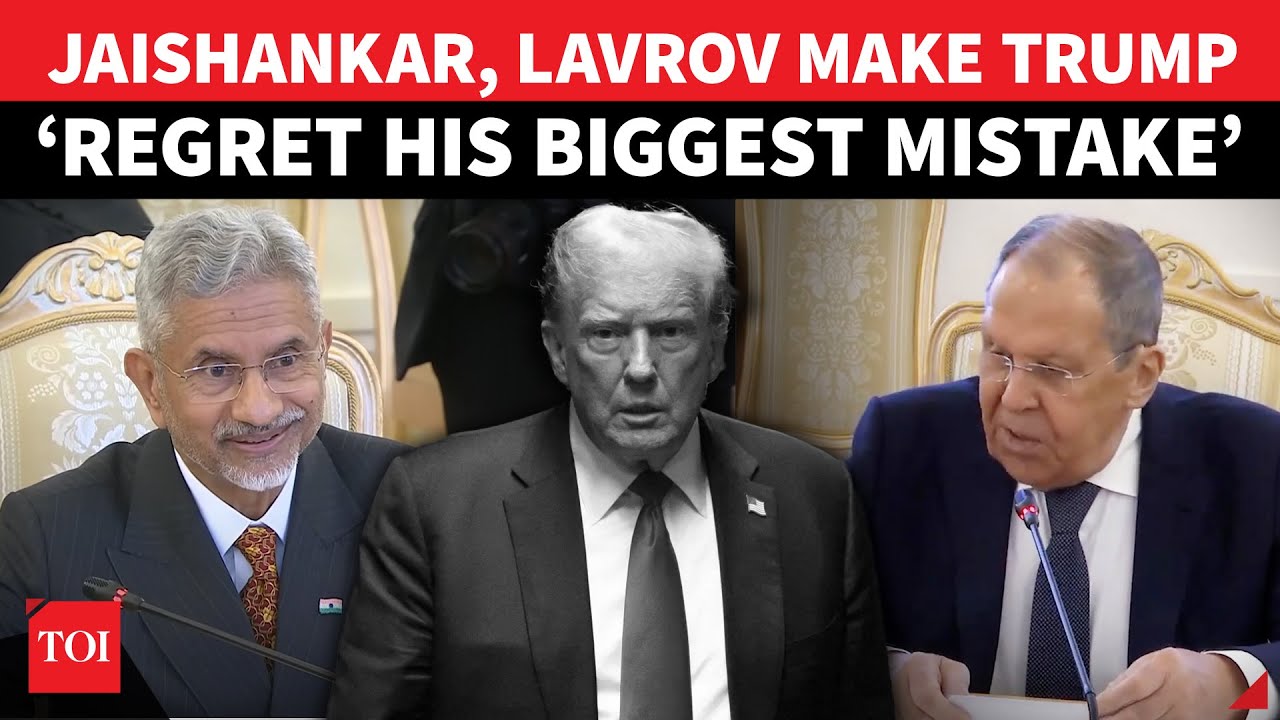 Jaishankar Jibes Trump In Meeting With Lavrov: ‘Evolving Trade Landscape Forced…’ | FULL REMARKS