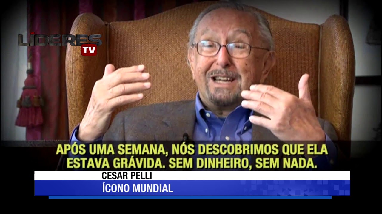 Entrevista de Líderes TV a Cesar Pelli - Homenaje