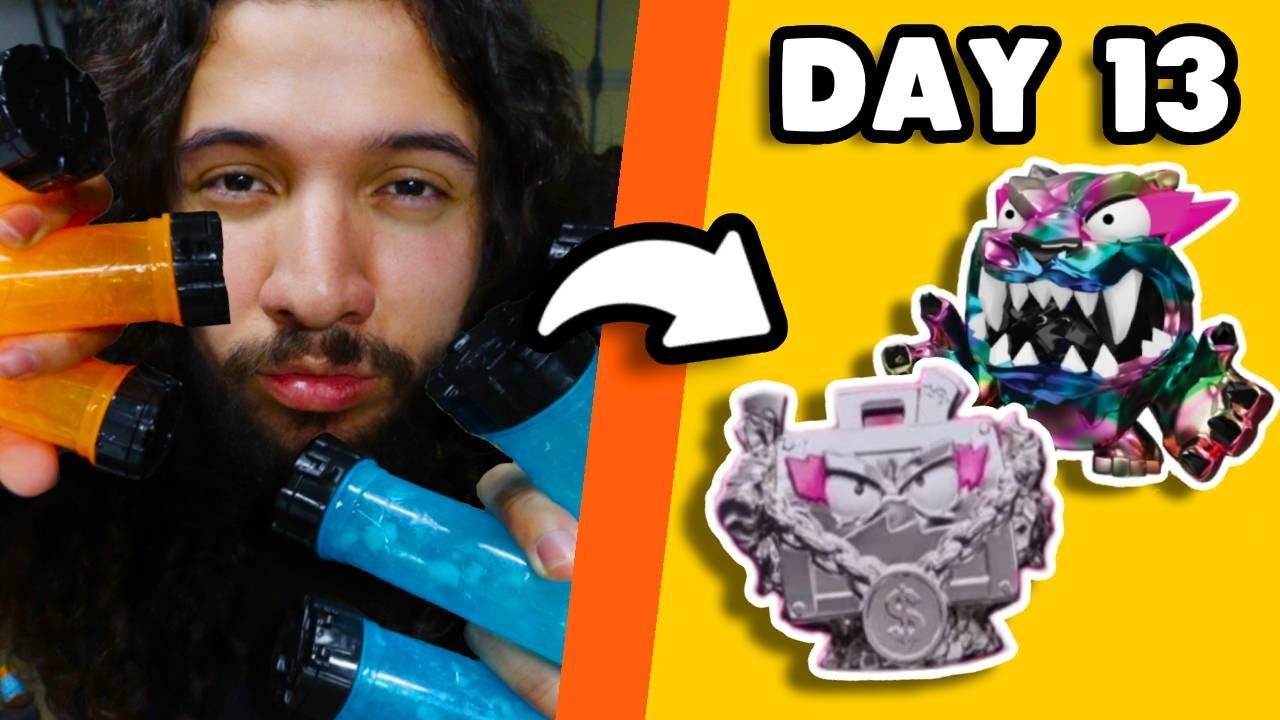 Unboxing MrBeast Lab Swarms Until I Find the Rare Ones (Day 13)