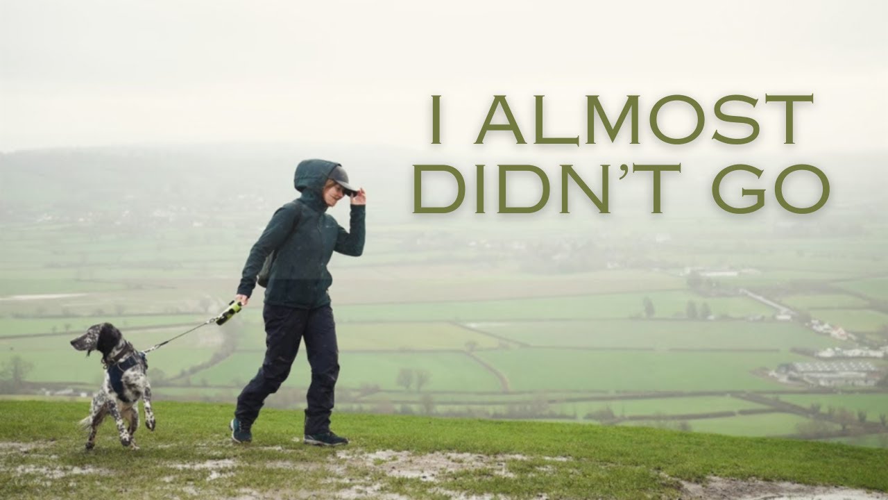Forced myself to a rainy walk in Somerset