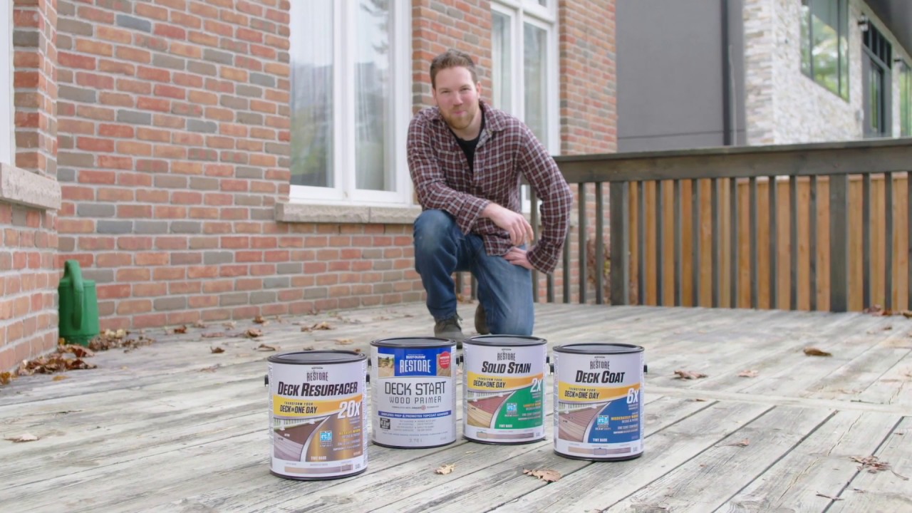 Transform Your Deck in One Day with Restore by Rust-Oleum