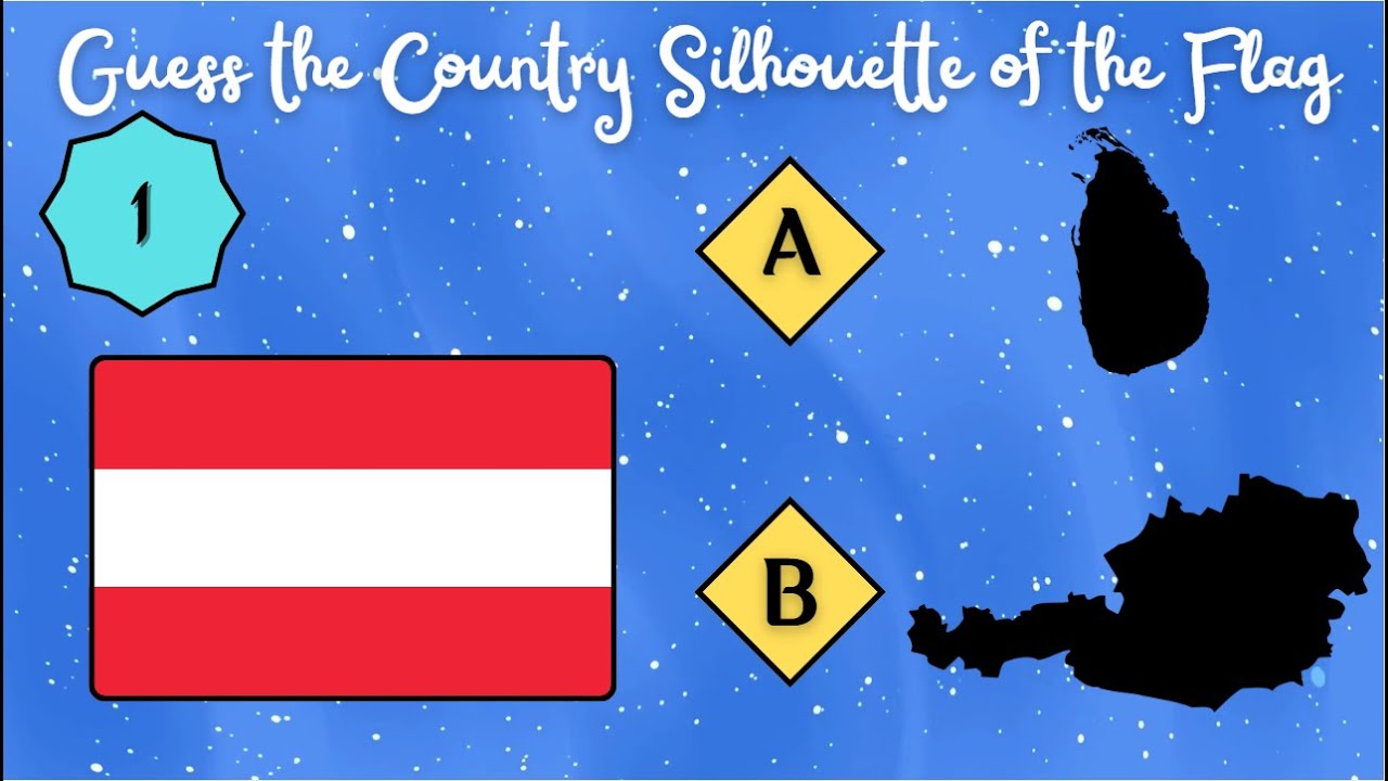 Guess the Country Silhouette from Its Flag Part 5 | Fun Geography Quiz Challenge