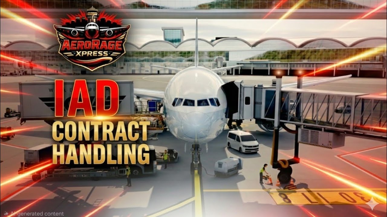 LIVE NOW 🔴 IAD | SkyJet Alliance | AeroRageXpress Handling player contracts | World of Airports