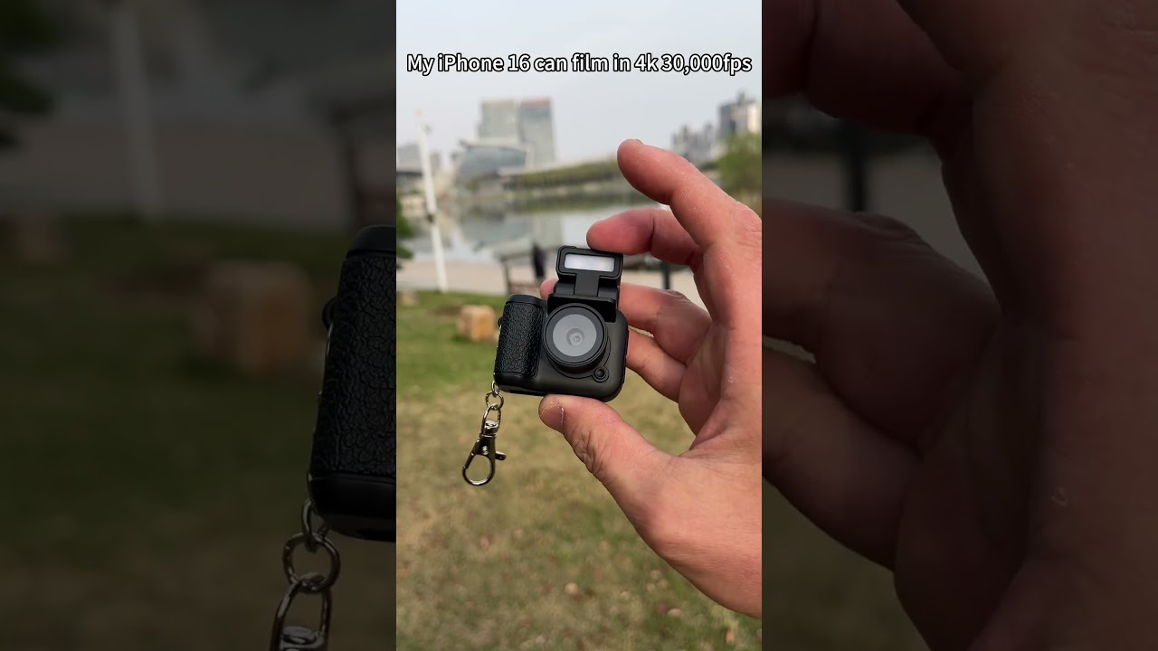 My iPhone 16 can film in 4k 30,000fps. #foryou #gift #camera