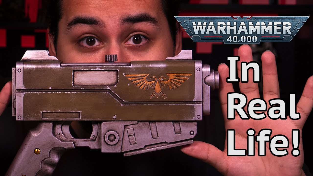 40k Brought to LIFE! With 3D Printing, Painting, Cosplay