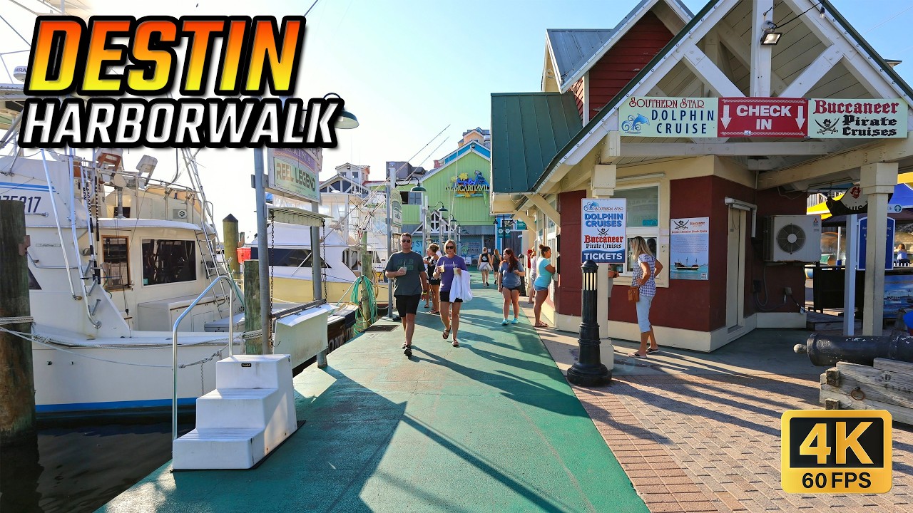 Destin Harborwalk Village - Walking Tour