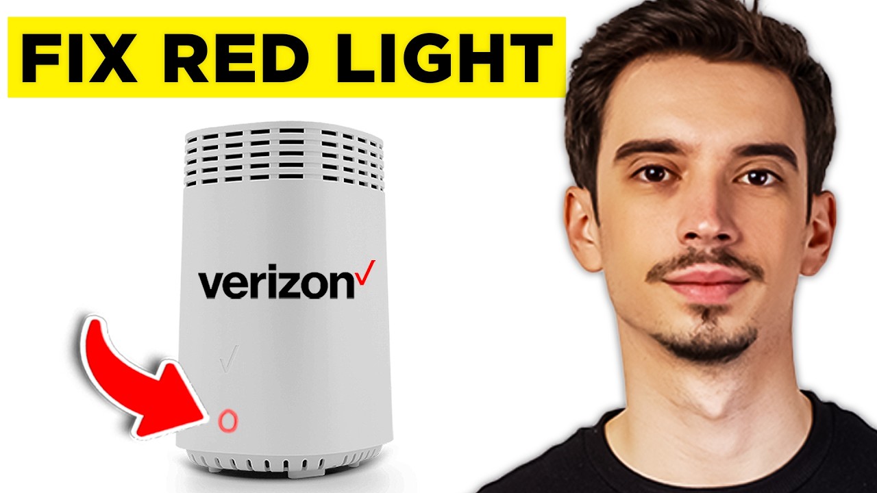 How To Fix Verizon Router Red Light (2026) - Step by Step
