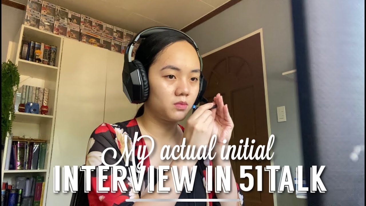 MY ACTUAL INITIAL INTERVIEW IN 51TALK!! | JashVlogging