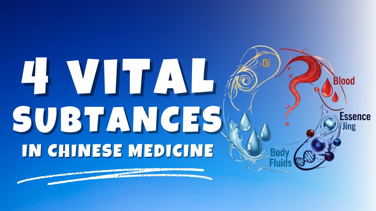 The 4 Vital Substances in Chinese Medicine