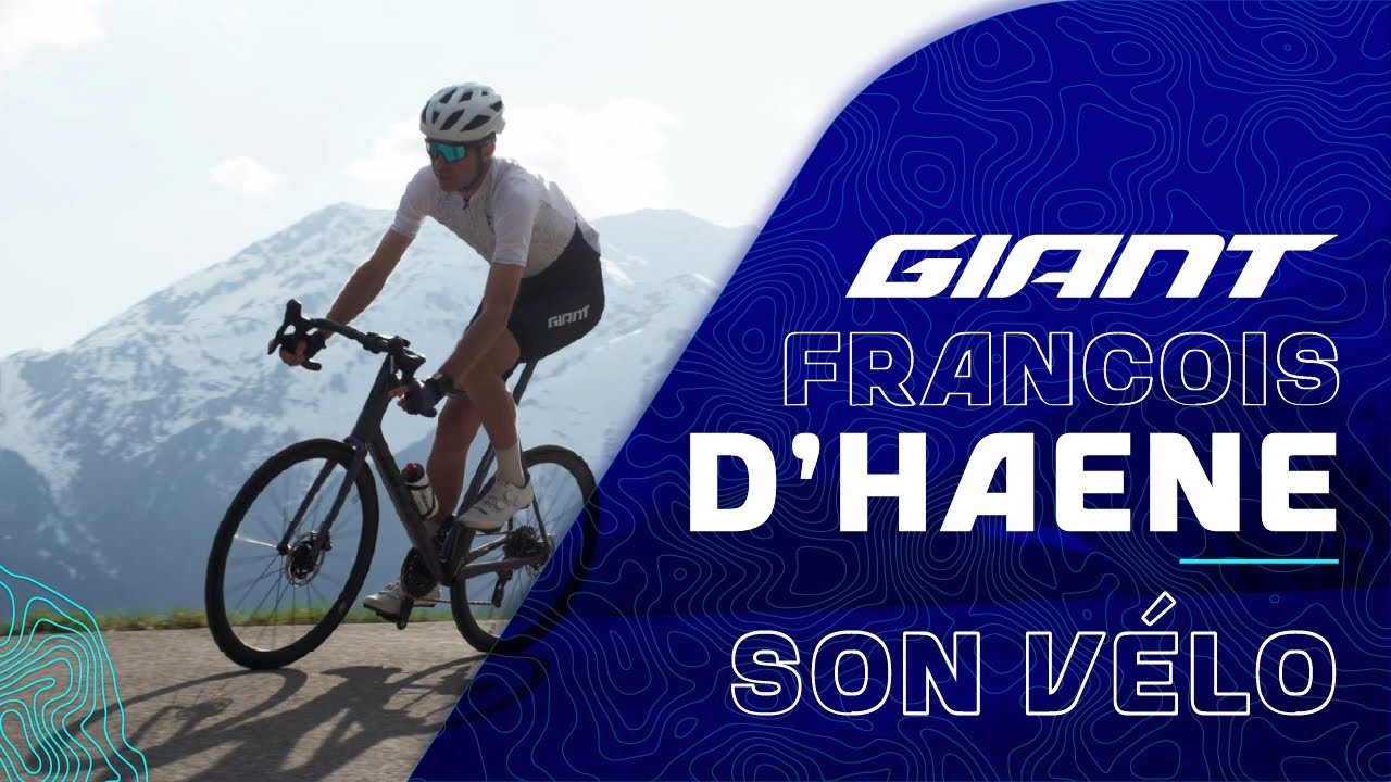 Portrait d'Athlète : François D'Haene et son vélo route Giant TCR Advanced SL
