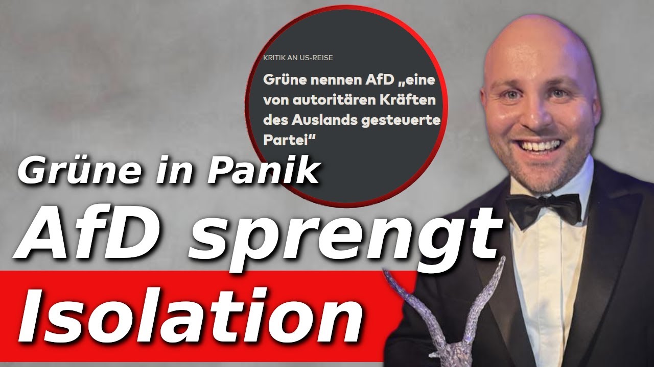 MAGA trifft AfD &ndash; und pl&ouml;tzlich schreien die Gr&uuml;nen &bdquo;Einflussnahme!&ldquo;