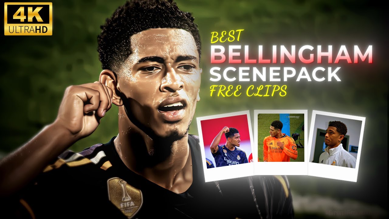 Jude Bellingham - Ultimate Scenepack (4K60FPS) | Real Madrid | Free Clips