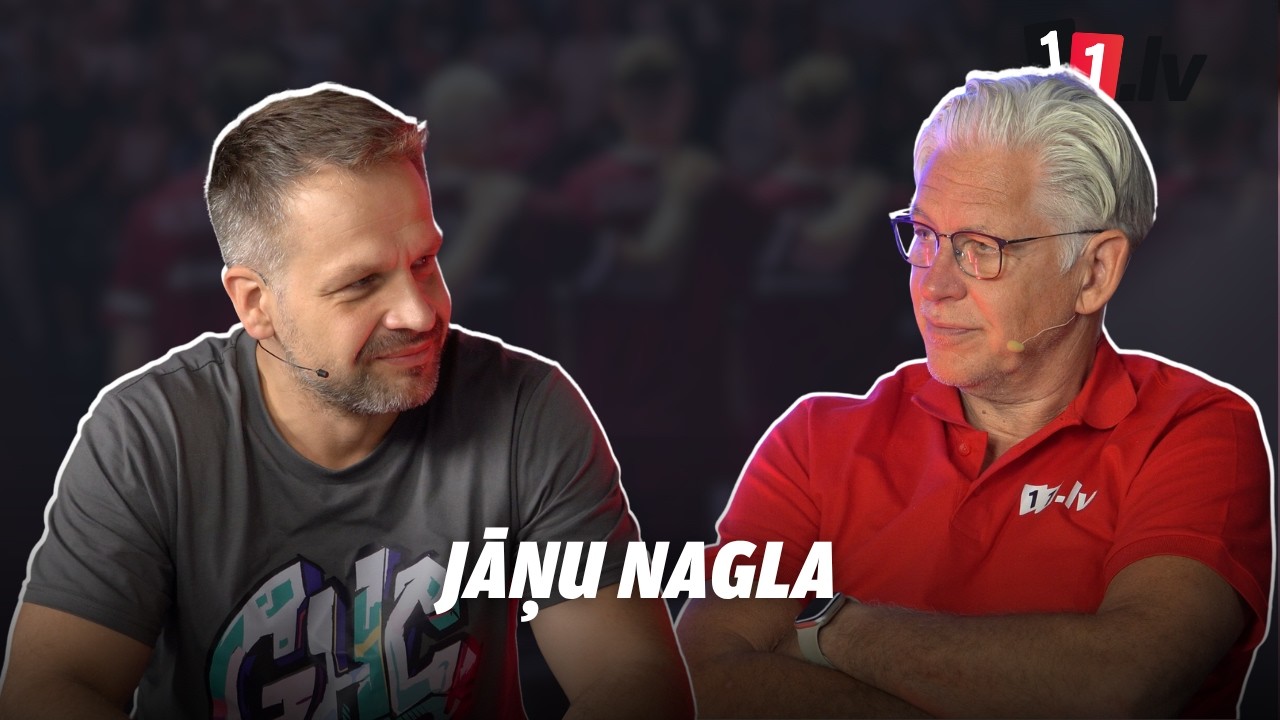 Jāņa Nagla | Jānis Gailītis kopā ar Ģenerāli